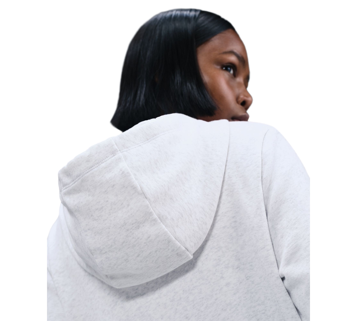Nike Sportswear Women's Long Sleeve Pull-on Hoodie In White