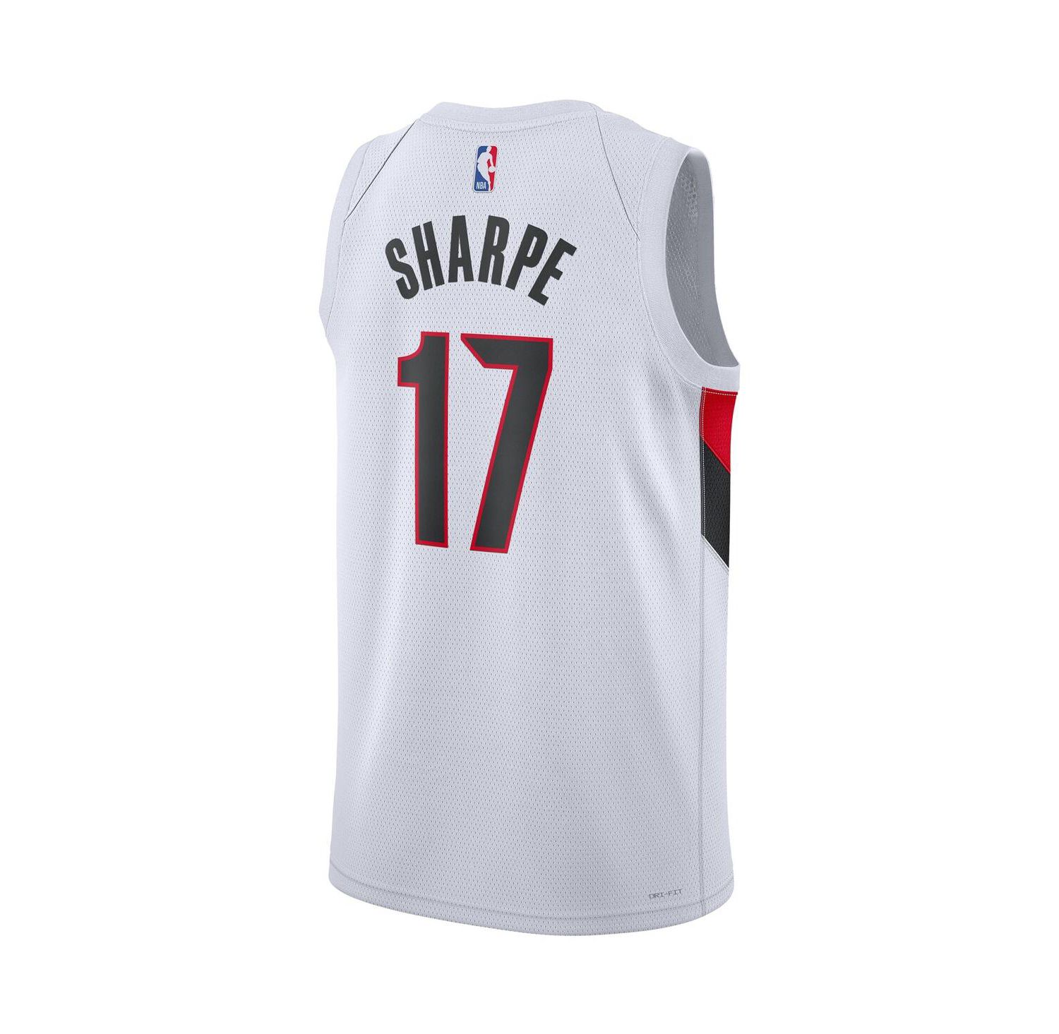 Men's and Women's Shaedon Sharpe White Portland Trail Blazers Swingman Player Jersey
