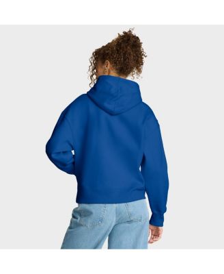 Women's Royal New York Giants Eligible Receiver Legacy Pullover Hoodie