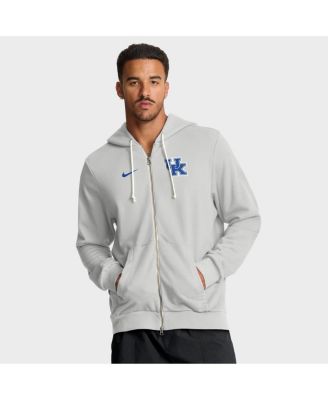 Nike - Men's Gray Kentucky Wildcats 2025 Sideline Standard Issue Dri-FIT Full-Zip Hoodie