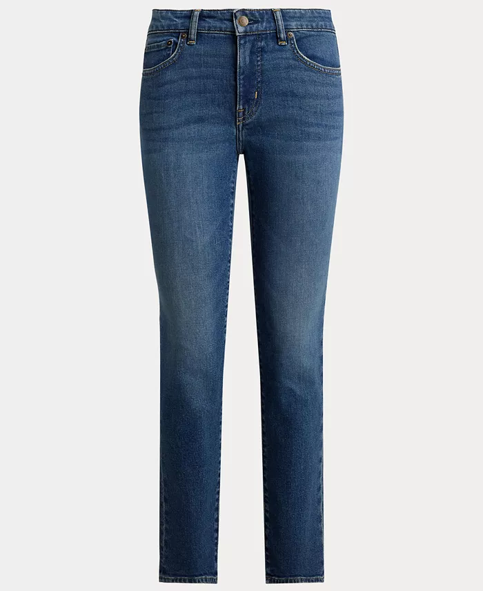 Women's Mid-Rise Straight Ankle Jeans - thumbnail 6