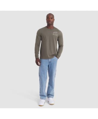 Men's Olive Buffalo Bills 2025 Salute to Service Long Sleeve T-Shirt