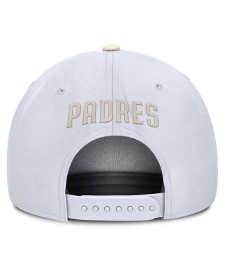 Men's White/Cream San Diego Padres Pro Performance Snapback Hat