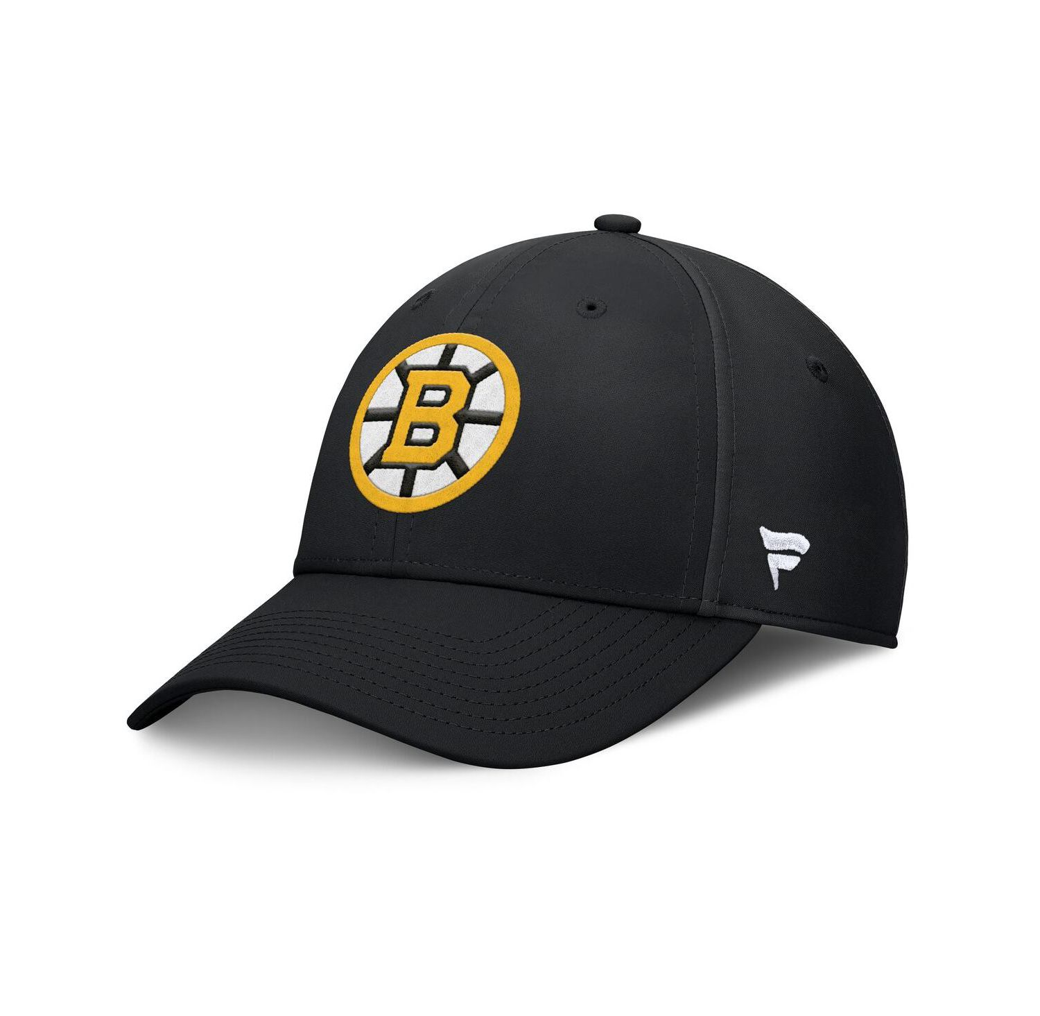 Men's Black Boston Bruins Primary Logo Flex Hat