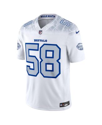 Men's Matt Milano White Buffalo Bills 2025 Rivalries Collection Limited Jersey