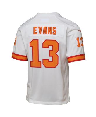 Big Boys and Girls Mike Evans White '76 Tampa Bay Buccaneers Game Jersey
