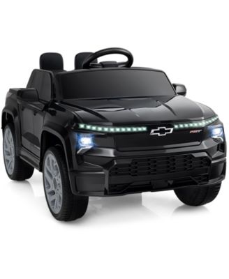 Ride on Car 12V Licensed Chevrolet Truck Kids' Electric Vehicles Gift for 3+
