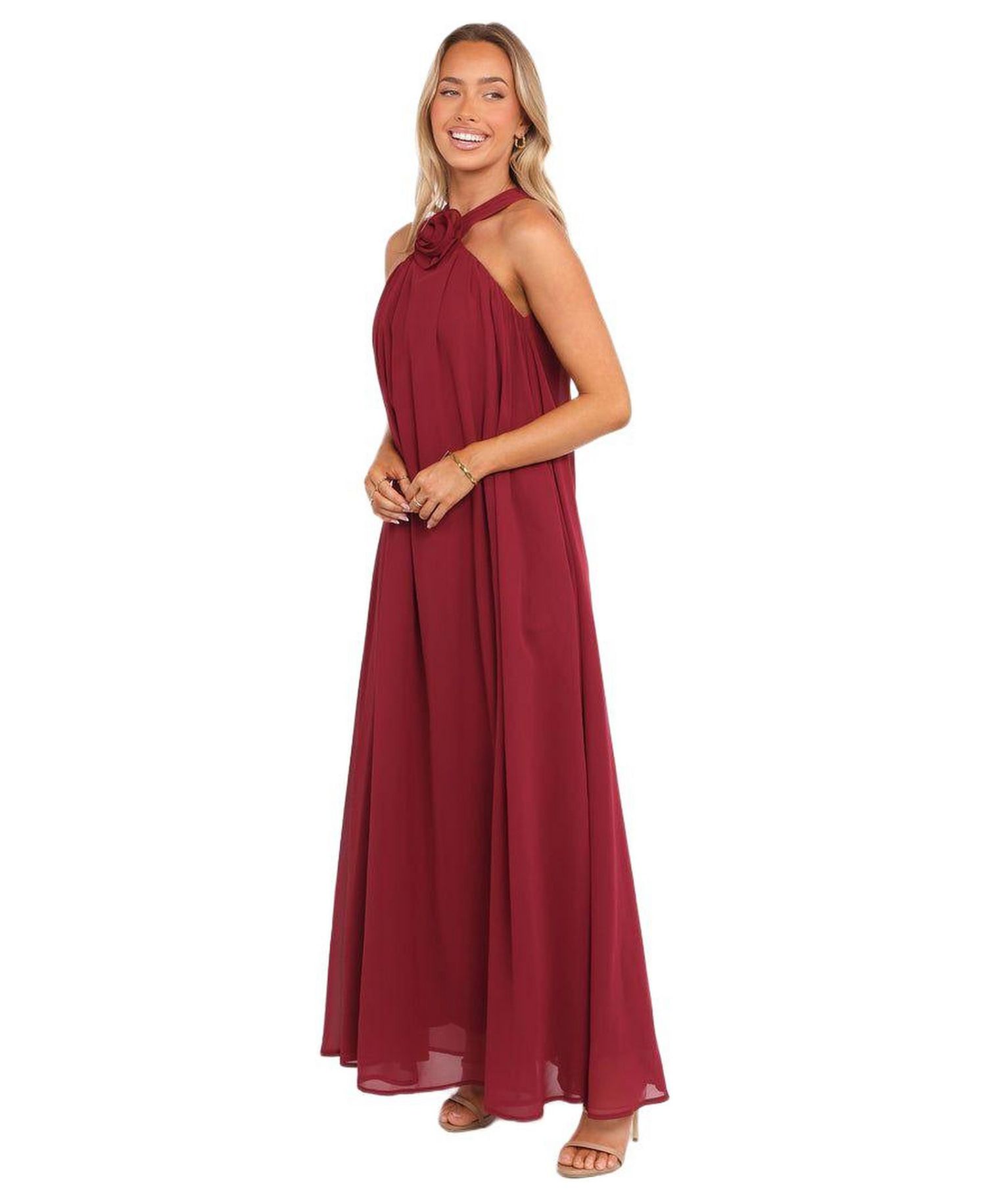 Women's Melba Maxi Dress - Berry