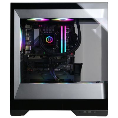 Gamer Supreme Liquid Cooled Gaming Desktop Computer, Intel Core Ultra 9 285 2.5GHz, 32GB RAM, 2TB SSD, AMD Radeon RX 9060 XT 16GB
