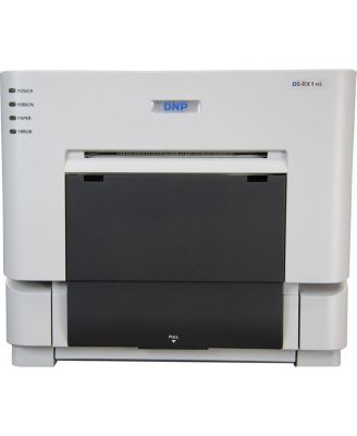 DS-RX1HS 6" Dye Sublimation Printer, 290 4x6" Prints Per Hour - BUNDLE - with 4x6" Media, 700 Prints Per Roll, 2 Rolls and Protective Carrying