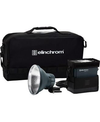 ELB 500 TTL To Go Kit, Includes ELB 500 Flash Head, 7" Q-Grid Reflector, Charger, Battery, Snappy Carry Bag with Shoulder Strap, ProTec