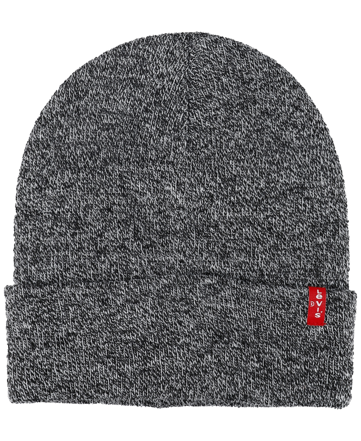 Levi's Men's Adjustable Fold Over Cuff Beanie In Gray