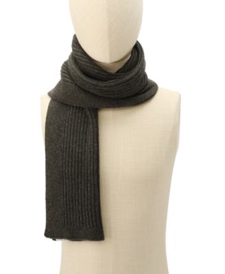 Men's Wide Center Rib Scarf