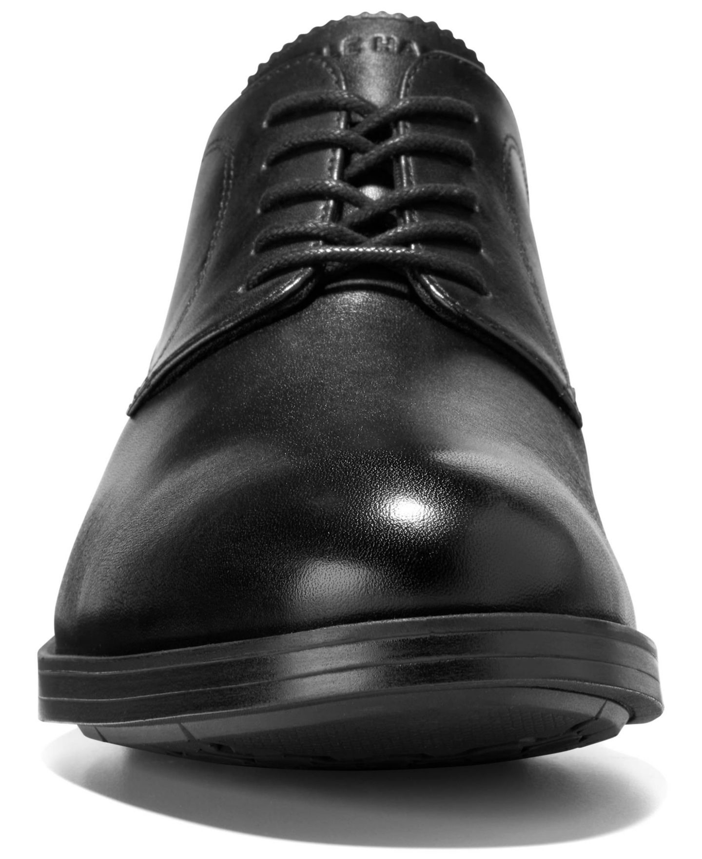 Обувь Cole Haan Men's Newmark Grand Plain Toe Oxford, цвет: Чёрный — фото 7