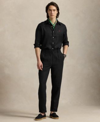 Men's Classic Fit Linen Shirt	