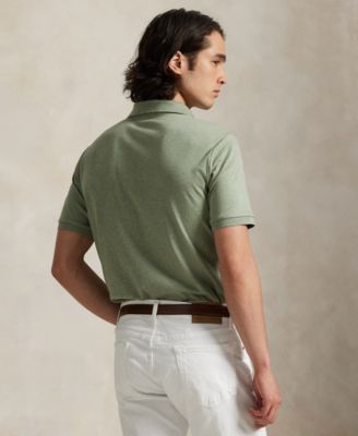 Men’s Slim-Fit Soft Cotton Polo Shirt