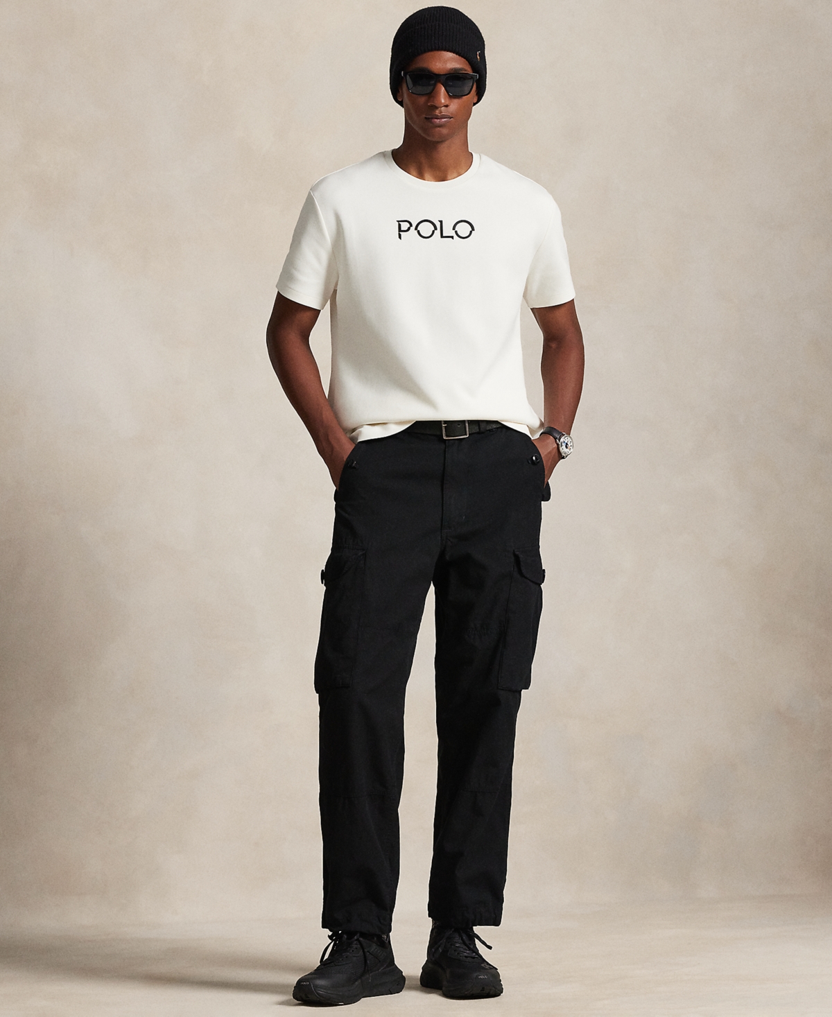 Polo Ralph Lauren Men's Classic Fit Logo Double-Knit T-Shirt