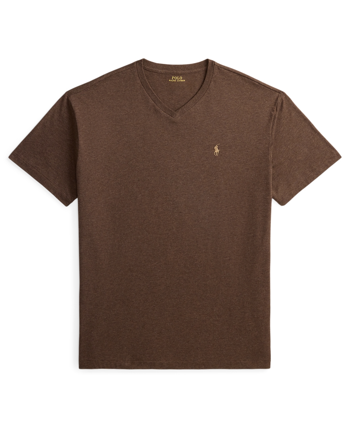 Polo Ralph Lauren Men's Classic-fit V Neck T-shirt In Brown