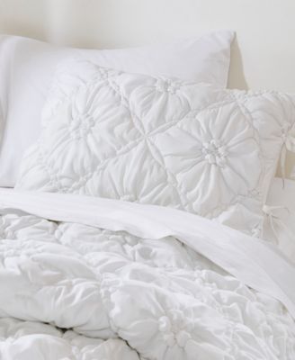 Lily Floral Embroidery 2-Pc. Comforter Set, Twin