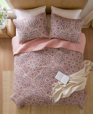 Valerie Reversible 3-Pc. Quilt Set, Full/Queen