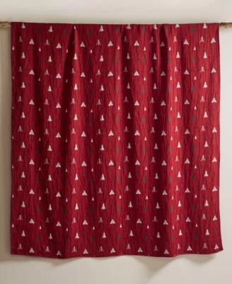 Winter Holiday Reversible 3-Pc. Coverlet Set, Queen