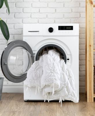 Lily Floral Embroidery 2-Pc. Comforter Set, Twin