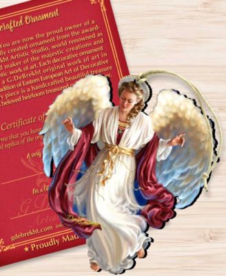 Piece on Earth Angel Christmas Ornament