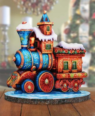 Winter Express Train Centerpiece