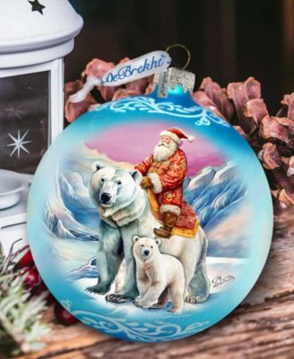 Arctic Adventurer LE Glass Ornament
