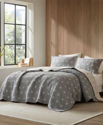 Keystone Matelass&eacute; 3-Pc. Coverlet Set, Full/Queen