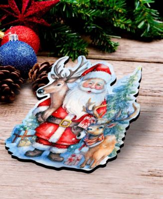 Christmas Is Here Clip-on Ornaments, Set of 3
