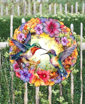 Hummingbirds Holiday Door D&eacute;cor