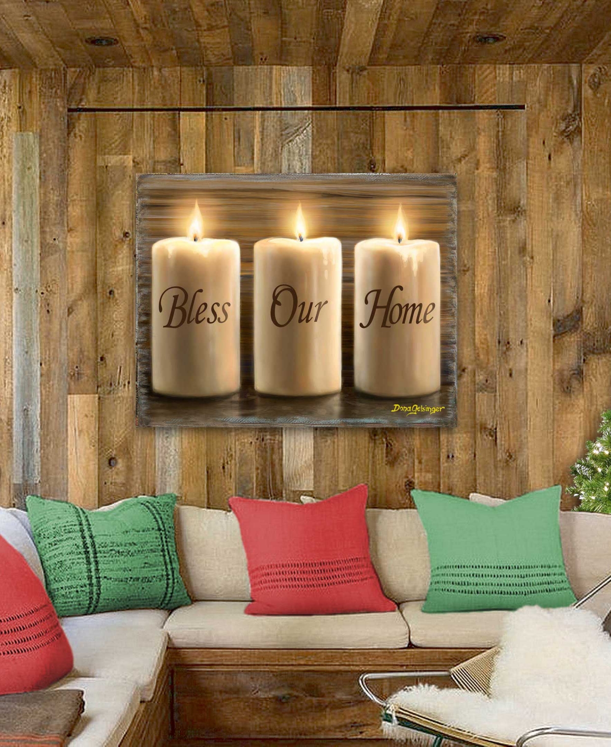 Designocracy Bless Our Home Wall Art By D. Gelsinger In Multi
