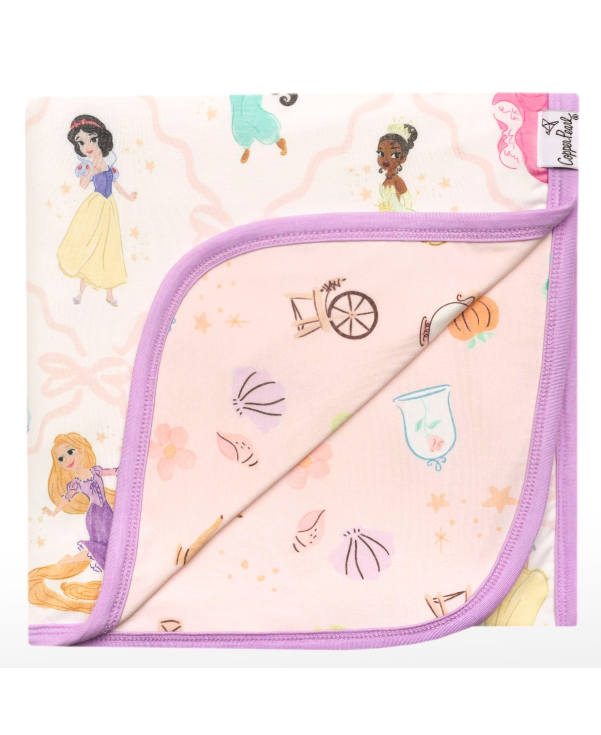 Copper Pearl Baby Girls Disney Princess Quilt Blanket