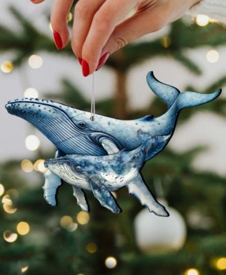 Ocean Life Christmas Ornaments, Set of 3