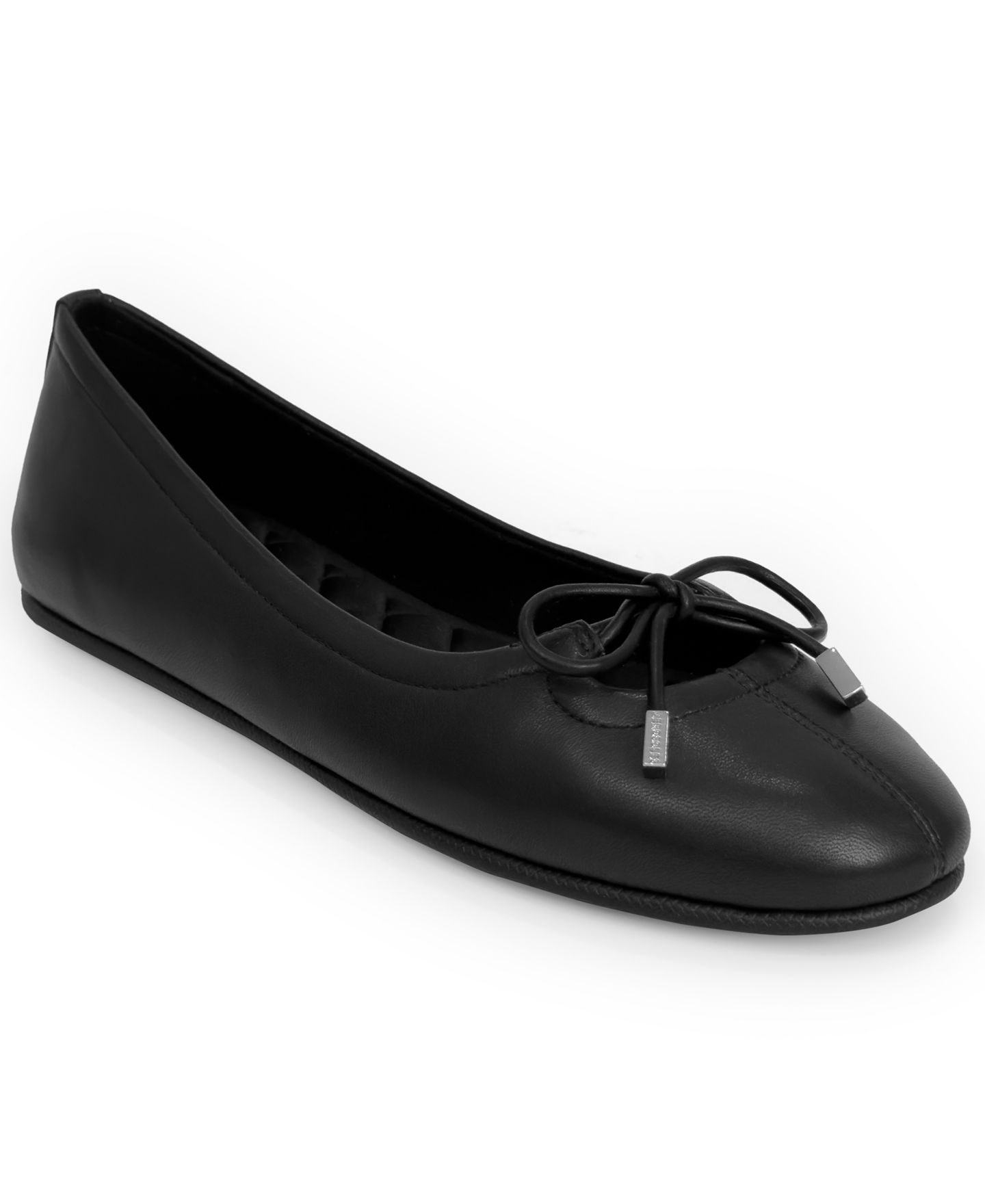 Женские балетки Aerosoles Perle Casual Ballet Flat, цвет: Чёрный мягкий кожаный — фото 1
