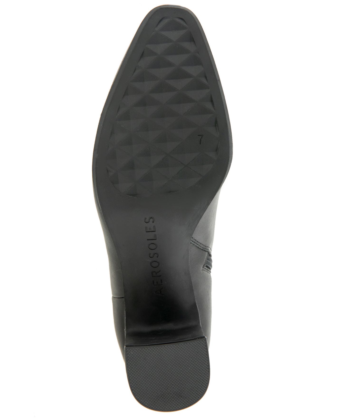 Женские ботильоны Aerosoles Mari на блочном каблуке, цвет: Чёрный — фото 5