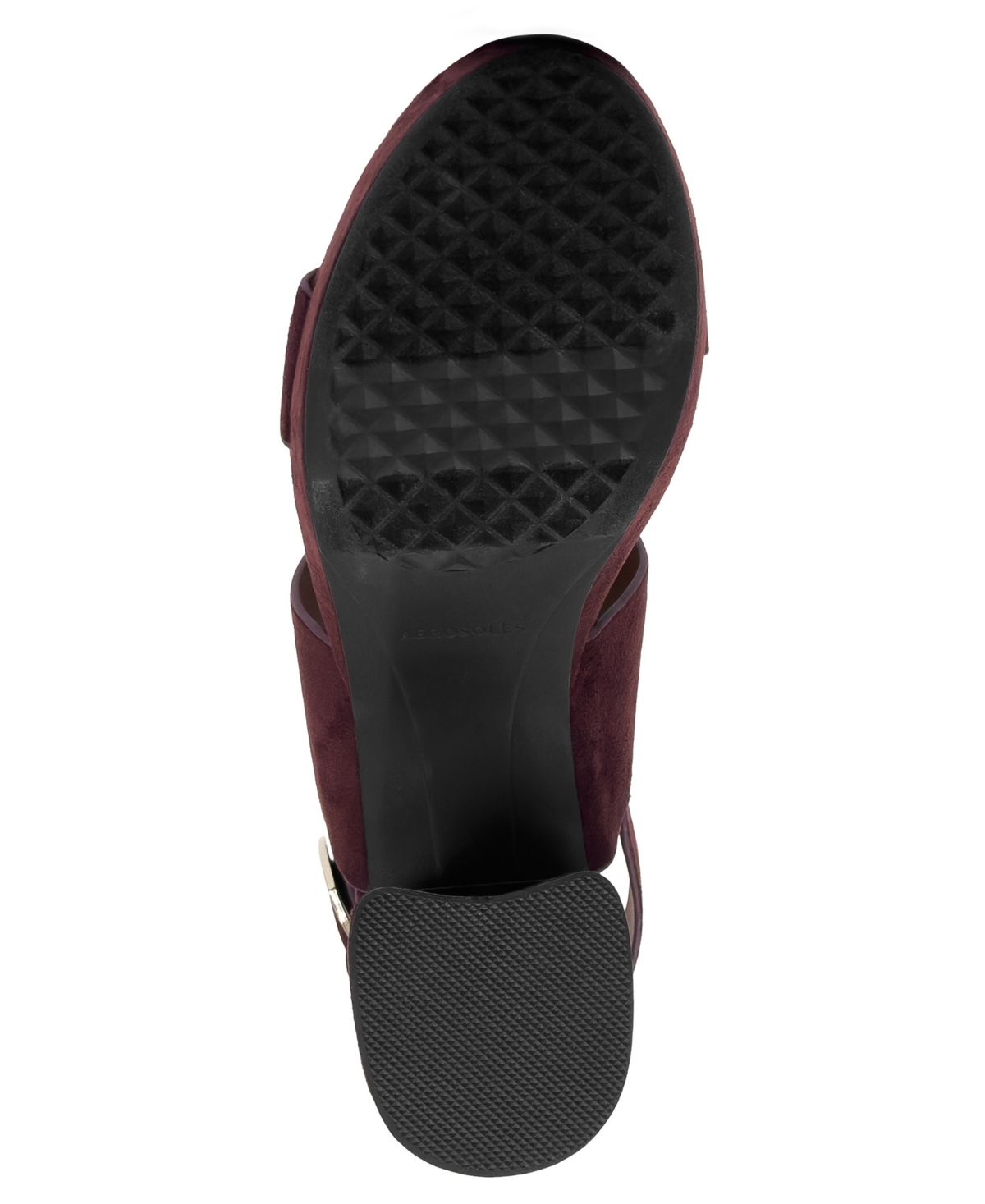 Aerosoles Women's Camilia Pump Heel Sandals In Burgundy