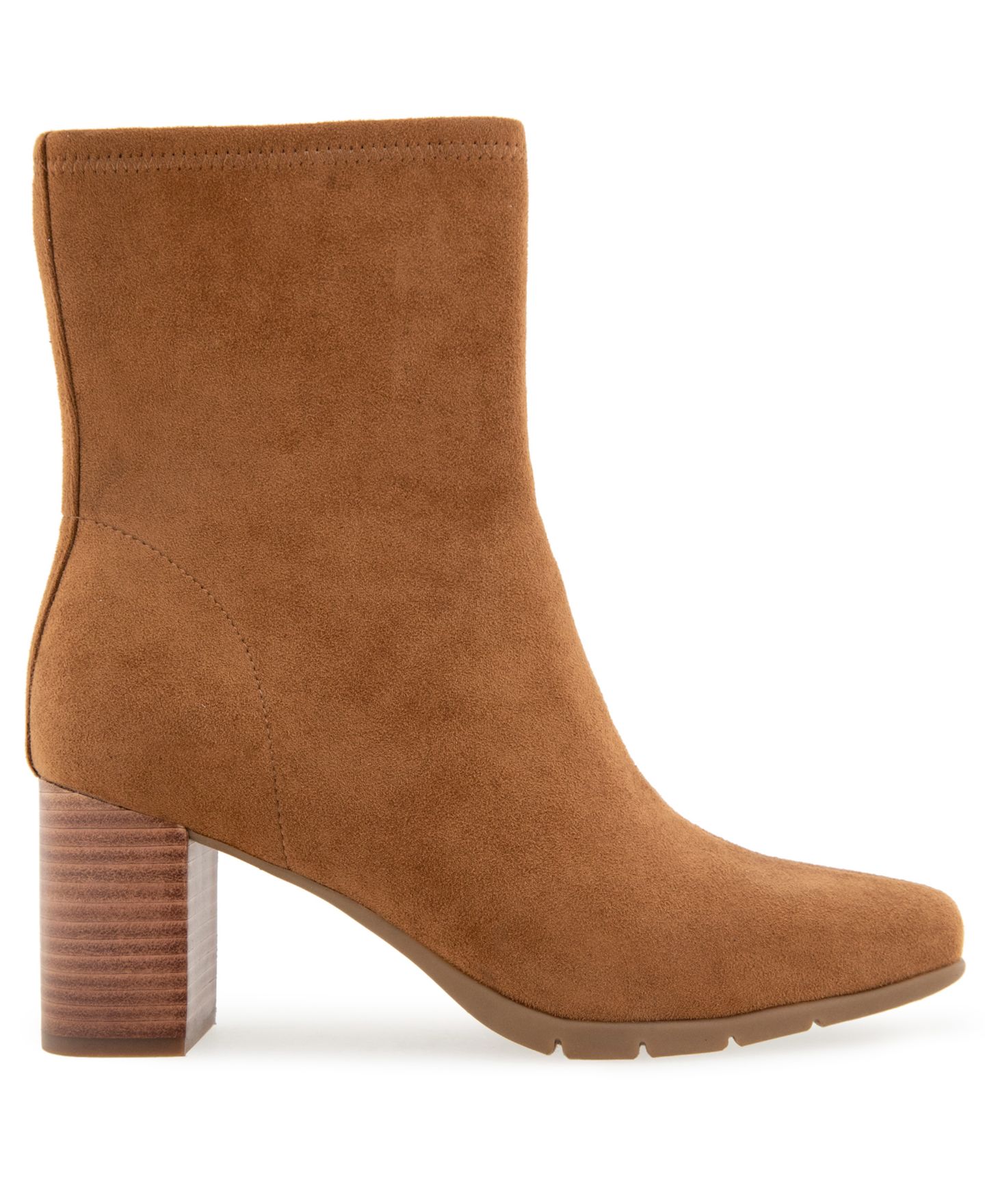 Женские ботинки Aerosoles Miley Dress Booties, цвет: Табачный искусственный замшевый — фото 2