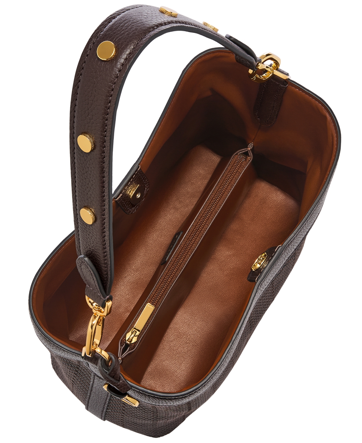 Fossil Jessie Bucket Shoulder Bag In Brown