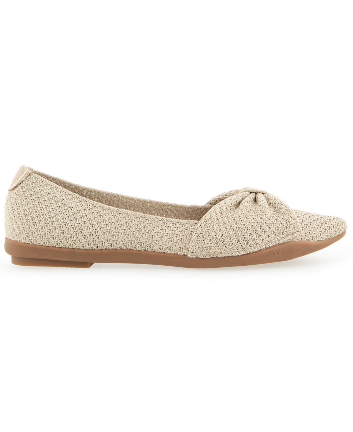 Aerosoles Women's Davita Knit Flat In Neutral