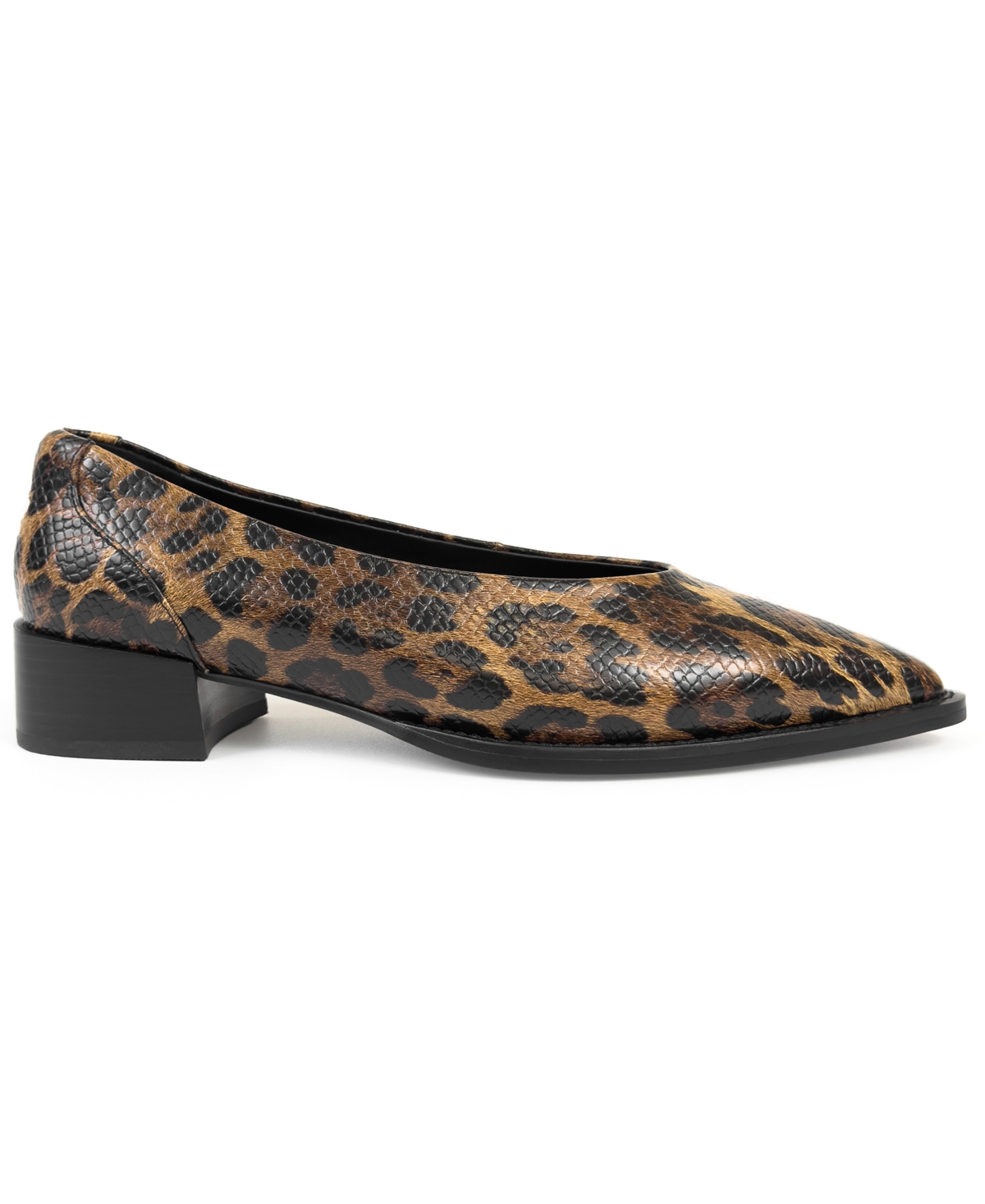Aerosoles Women's Mide Tailored Flat In Animal Print