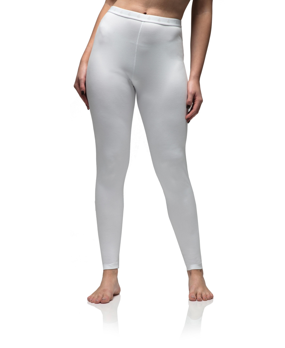 Heat Holders Women's Ultra Lite Full Length Thermal Pants In White