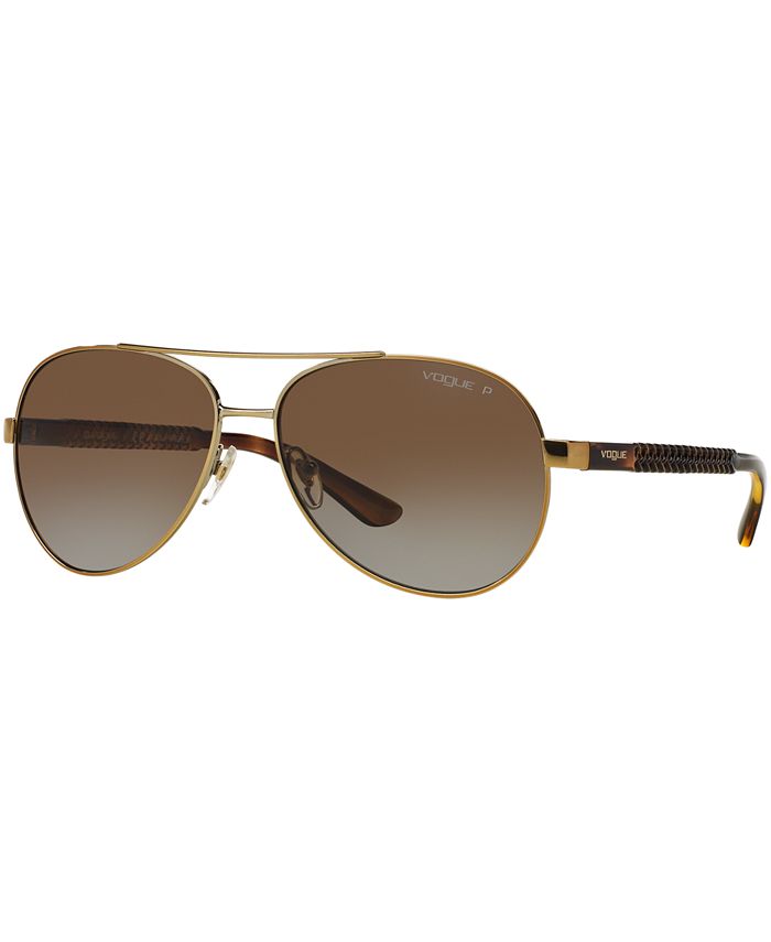 Vogue Eyewear Polarized Sunglasses, VO3997S - Macy's
