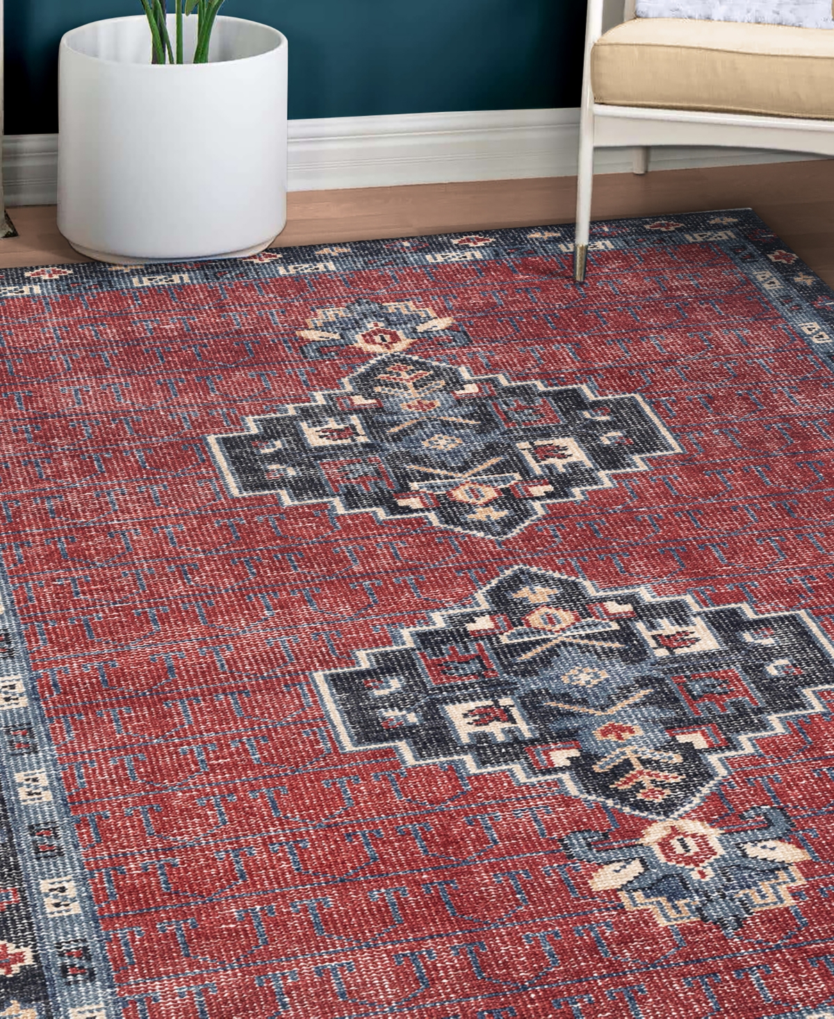Obeetee Tuscany Eza 2'6"x8' Runner Area Rug