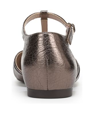 Women's Caresse Mary Jane T-Strap Flats