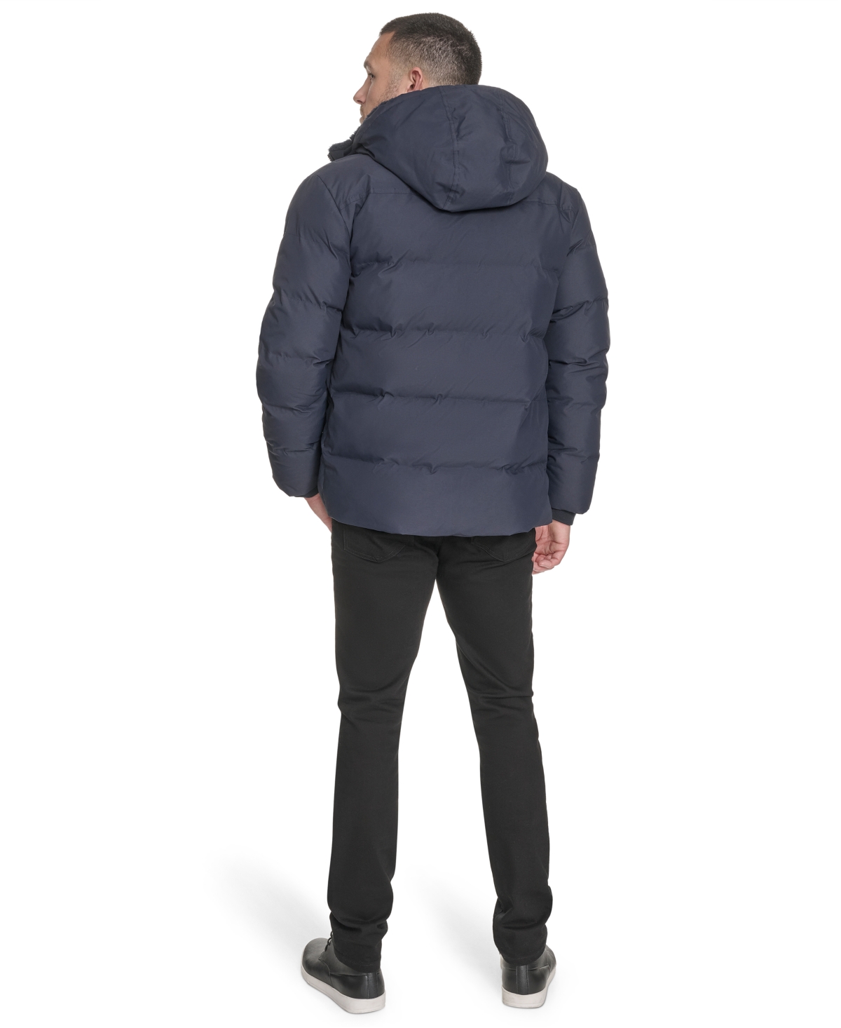 Tommy Hilfiger Men's Two Pocket Hooded Puffer Jacket