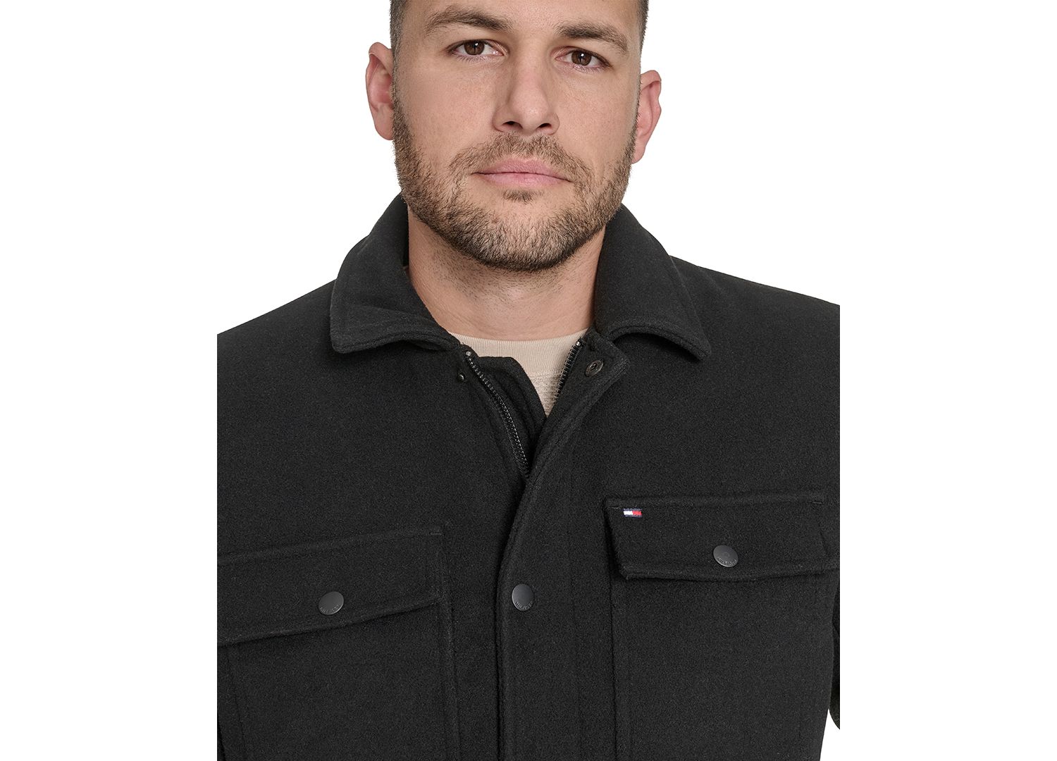 Men's Wool Blend Field Jacket