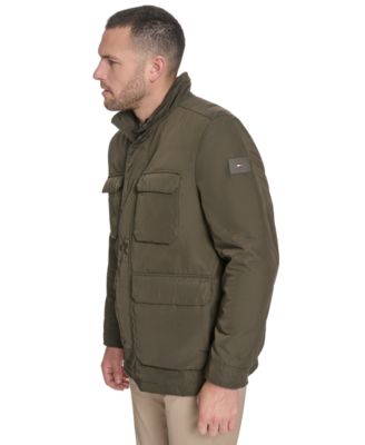Men's Four Pocket Military-Inspired Field Jacket