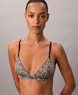 Women's Signature Satin Unlined Triangle Bra QF8392